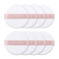 gloss&glow 重點粉撲 4入 + 基本粉撲 4入, 1套