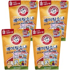 ARM&HAMMER 小蘇打粉, 4個