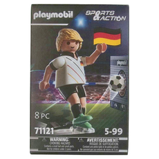 Playmobil 摩比人 世界盃足球 德國 71121, 8件裝, 1個