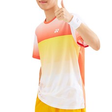 YONEX 男款羽毛球短袖T恤 213TS015M