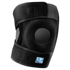 雙彈簧支撐型護膝, 733CN, 黑色, 1個