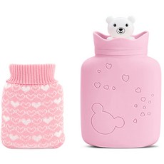 Make Great 保溫熱水袋 粉紅色, 1個