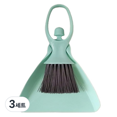 디페이브 다이나믹 빗자루 + 쓰레받기 세트, 민트, 3세트