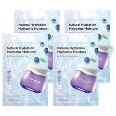 FRUDIA 望莓止渴 藍莓保濕面膜, 1片, 4包