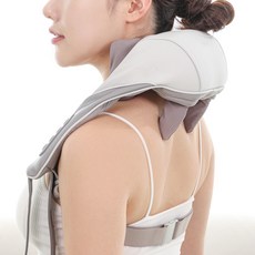 테크러브 2in1 넥프렌즈 무선 목 어깨 안마기, TK033A
