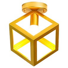 Honey Comb 紐約工業風單吸頂玄關燈 KC2166-28, 1入