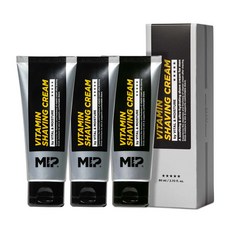 MIP 維他命刮鬍膏, 80ml, 3個