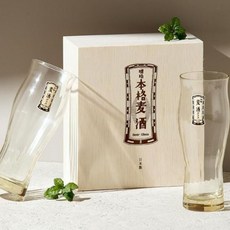 TOYO-SASAKI GLASS 東洋佐佐木 琥珀啤酒杯禮盒組, 2個