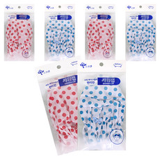 sofrien 圓點浴帽, 隨機出貨, 6個