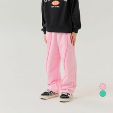 OWLEYBARN 兒童線條開衩寬褲