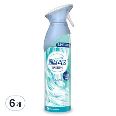 페브리즈 에어 린넨 앤 스카이 실내 탈취제 본품, 165g, 6개