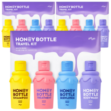 AyuAyu蜂蜜瓶旅行套組 白麝香香氛4件套, 3組