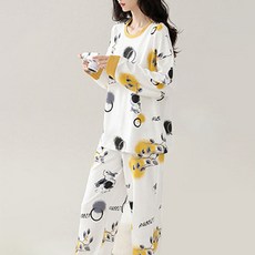 피어니스트 여성용 달콤 파자마 잠옷 세트