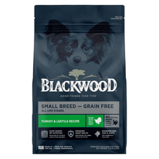 BLACKWOOD 小型犬 極鮮無穀 均衡配方, 火雞肉 + 扁豆, 2kg, 1袋