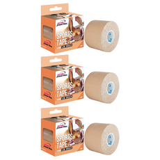 Power Max 給力貼 運動貼布, 多功能防護膠帶 透氣舒適 潮流設計, 3個