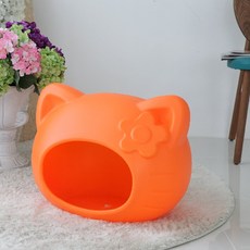 AHATOY Catpi 寵物硬殼屋, 51 厘米 x 42 厘米, 橙色/78(30)