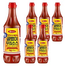 움트리 골뱅이무침소스, 1kg, 6개