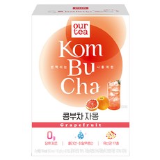 JARDIN our tea 康普茶沖泡粉 葡萄柚口味, 5g, 30條, 1盒