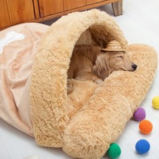 affetto 寵物豪華靠墊, XL, 棕色