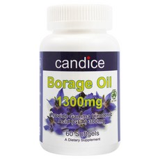 candice 康迪斯 天然琉璃苣油膠囊, 1罐, 60顆