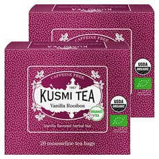 쿠스미티 바닐라 루이보스 모슬린 티백 20p, 2g, 20개입, 2개