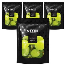 TACO 麝香葡萄風味飲沖泡粉, 1kg, 1包, 4包
