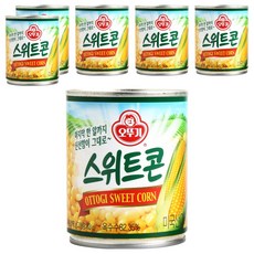 오뚜기 스위트콘 통조림, 198g, 6개