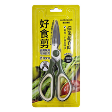 LocknLock 樂扣樂扣 可拆式廚房料理剪刀, 綠色, 1支