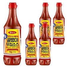 움트리 골뱅이무침소스, 1kg, 5개