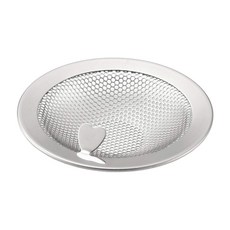 yoshikawa 吉川 浴室排水垃圾桶 有效過濾毛髮殘渣 防止堵塞 保持排水暢通, 1入, 不銹鋼