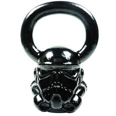 FROGFITNESS 將兵造型壺鈴, 黑色, 1個, 12kg