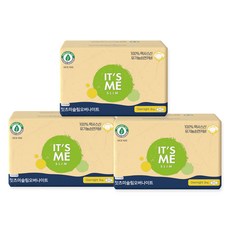 IT'S ME 有機純棉表層夜用衛生棉 翅膀型, 8入, 3個