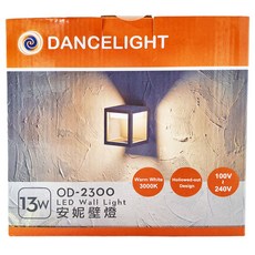 DANCELIGHT 舞光 LED 安妮壁燈 OD-2300 100~240V 13W, 暖白光