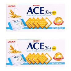 台灣 ACE 五穀牛奶 夾心餅乾 8包, 128g, 2盒