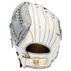 Franklin FASTPITCH系列 壘球手套 左投用 22485L, 白色 + 灰色