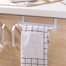 hillo 이지 무타공 키친타올 행주걸이 거치형, 화이트, 1개