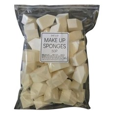 D&K 大容量粉撲 50p, 淺褐色的