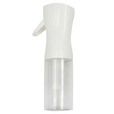 LifeShopping 大霧量連續噴霧瓶, 200ml/300ml, PET/PP材質, 適用於烘焙/美髮/園藝/保養, 白色, 1個