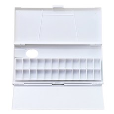 Baegot畫具 高級顏料美術調色盤, 1個, 24格