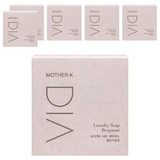 MOTHER-K DIA 純粹洗衣皂 佛手柑香氣, EWG GREEN 等級, 含有96%以上植物棕櫚油, 添加蜂膠萃取物, 天然呵護肌膚, 6個, 150g