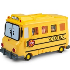 ROBOCAR POLI 波力 玩具校車, 混色, 1個
