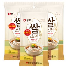 샘표 쌀 소면, 800g, 3개