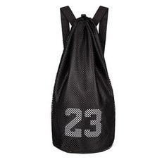 籃球束口背包, 黑色的