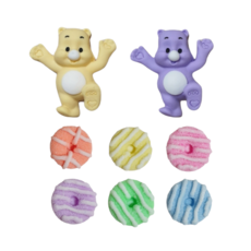 Adriel熊冰淇淋鞋子配件配件 8件組
