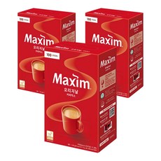 Maxim 麥心 經典原味即溶咖啡, 11.8g, 100條, 3盒