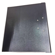 STRONG 自強文具 檔案夾 2孔 NO.250S, 黑色, 1個