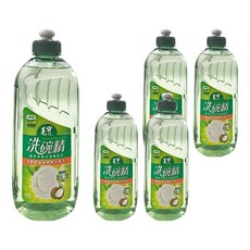 毛寶 椰子油洗碗精，植物性椰子油配方，200種植物的去味力, 450g, 5瓶