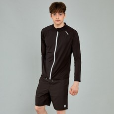 LAZYBEE 男款寬鬆版型拉鍊防磨衣 3401 + 海灘褲 3601 套裝