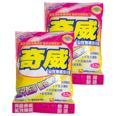 奇威 全效無磷洗衣粉 添加小蘇打 檸檬清香, 4.5kg, 2包