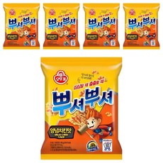 오뚜기 뿌셔뿌셔 양념치킨맛, 90g, 5개